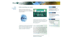 Desktop Screenshot of medschool.nl